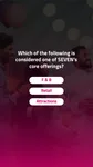 Thumbnail: Three short answer choices form a centered stack over the pink question treatment. English source version.