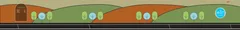 Thumbnail: A leaderboard appears at the start of the panoramic track with supplied sample names and times.