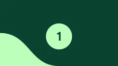 Thumbnail: Dark-green reaction-game screen showing 1.