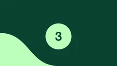Thumbnail: Dark-green reaction-game screen showing 3.