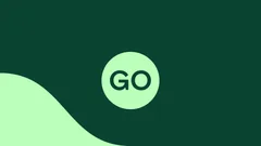 Thumbnail: Dark-green reaction-game screen showing GO.
