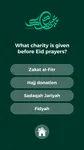 Thumbnail: Portrait Eid quiz artboard with four answer options.