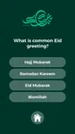 Thumbnail: Portrait Eid quiz artboard with four answer options.