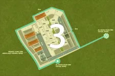 Thumbnail: A large countdown number overlays a venue route map.
