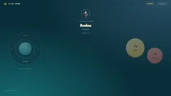 Thumbnail: The controller retains Amina’s portrait and the control layout while the center displays the round and countdown status.