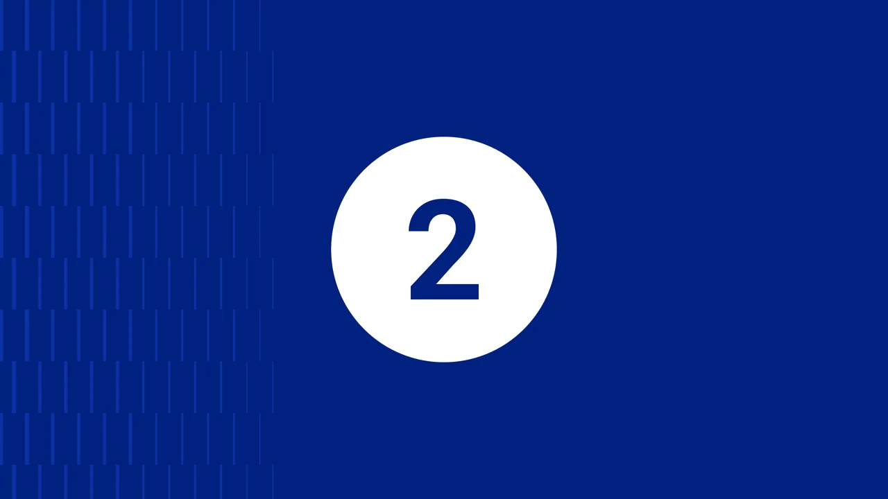 Blue memory-game interface. The second countdown state in the same memory-game interface.